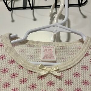 Vintage Kids JC Penny Long John Pajamas ✨